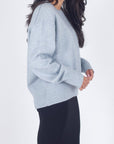 OVERSIZED SWEATER (BLUE) - Top - Yakira Bella