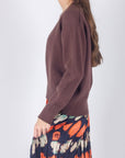 OVERSIZED SWEATER (BROWN) - Top - Yakira Bella