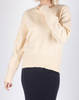 OVERSIZED SWEATER (IVORY) - Top - Yakira Bella