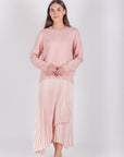 OVERSIZED SWEATER (LIGHT PINK) - Top - Yakira Bella