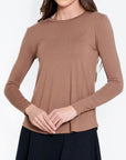 PHOEBE TEE (ESPRESSO) - Top - Yakira Bella