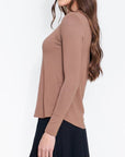 PHOEBE TEE (ESPRESSO) - Top - Yakira Bella