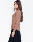 PHOEBE TEE (ESPRESSO) - Top - Yakira Bella