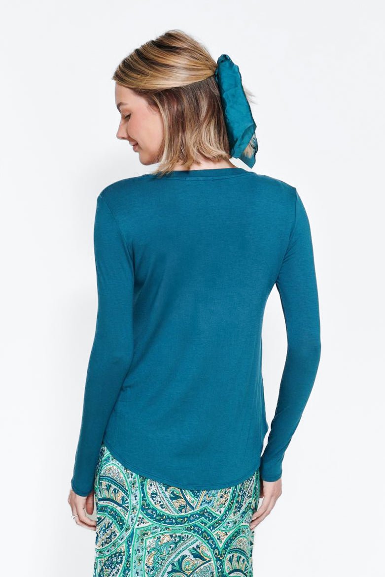 PHOEBE TEE (TEAL) - Top - Yakira Bella