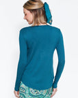 PHOEBE TEE (TEAL) - Top - Yakira Bella