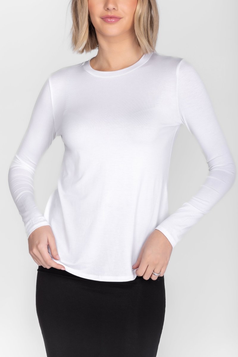 PHOEBE TEE (WHITE) - Top - Yakira Bella