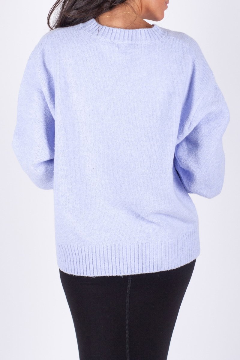 PULLOVER SWEATER (LILAC) - Top - Yakira Bella