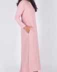 REESE DRESS LONG SLEEVE (PINK) - Dress - Yakira Bella