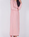 REESE DRESS LONG SLEEVE (PINK) - Dress - Yakira Bella