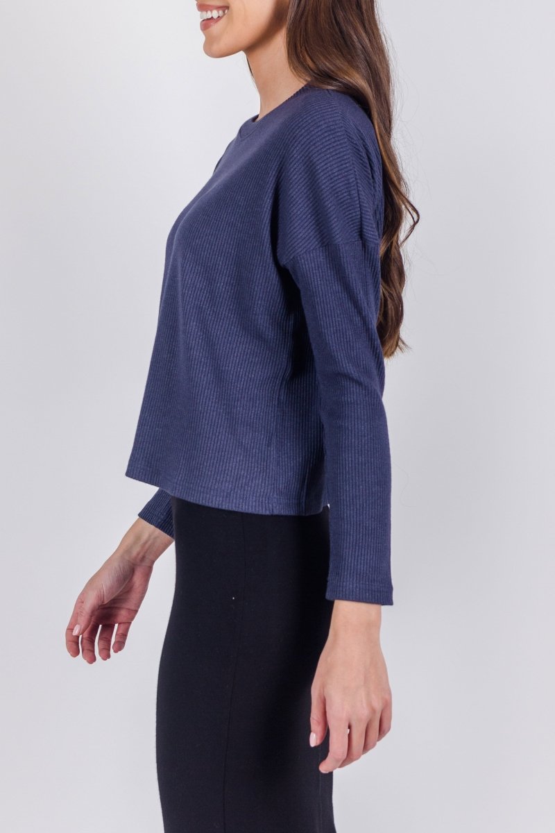 REESE SHIRT (NAVY) - Top - Yakira Bella