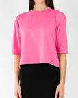 REMI TEE PLAIN (PINK) - Top - Yakira Bella