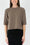 REMI TEE WAFFLE KNIT (BROWN) - Top - Yakira Bella