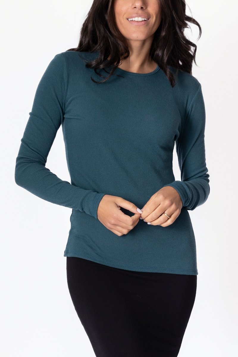 RENEE TEE (DARK GREEN) - Top - Yakira Bella