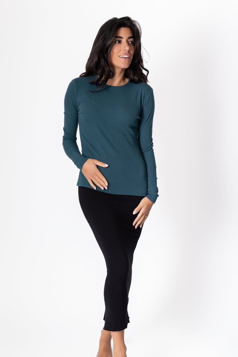 RENEE TEE (DARK GREEN) - Top - Yakira Bella