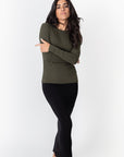 RENEE TEE (OLIVE) - Top - Yakira Bella