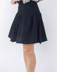 SHELBY SKIRT 20" (BLACK) - Skirt - Yakira Bella