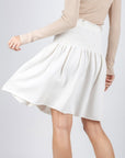 SHELBY SKIRT 23" (IVORY) - Skirt - Yakira Bella