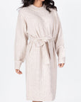 SIMONE DRESS 38" (BEIGE) - Dress - Yakira Bella