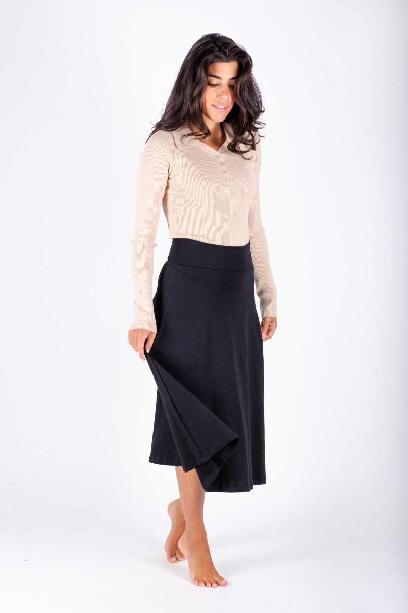 SUPREME AIR SKIRT 29&quot; (BLACK) - Skirt - Yakira Bella