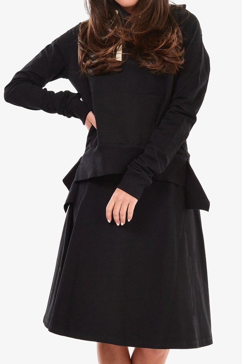 SUPREME SWING SKIRT 23" (BLACK) - Skirt - Yakira Bella