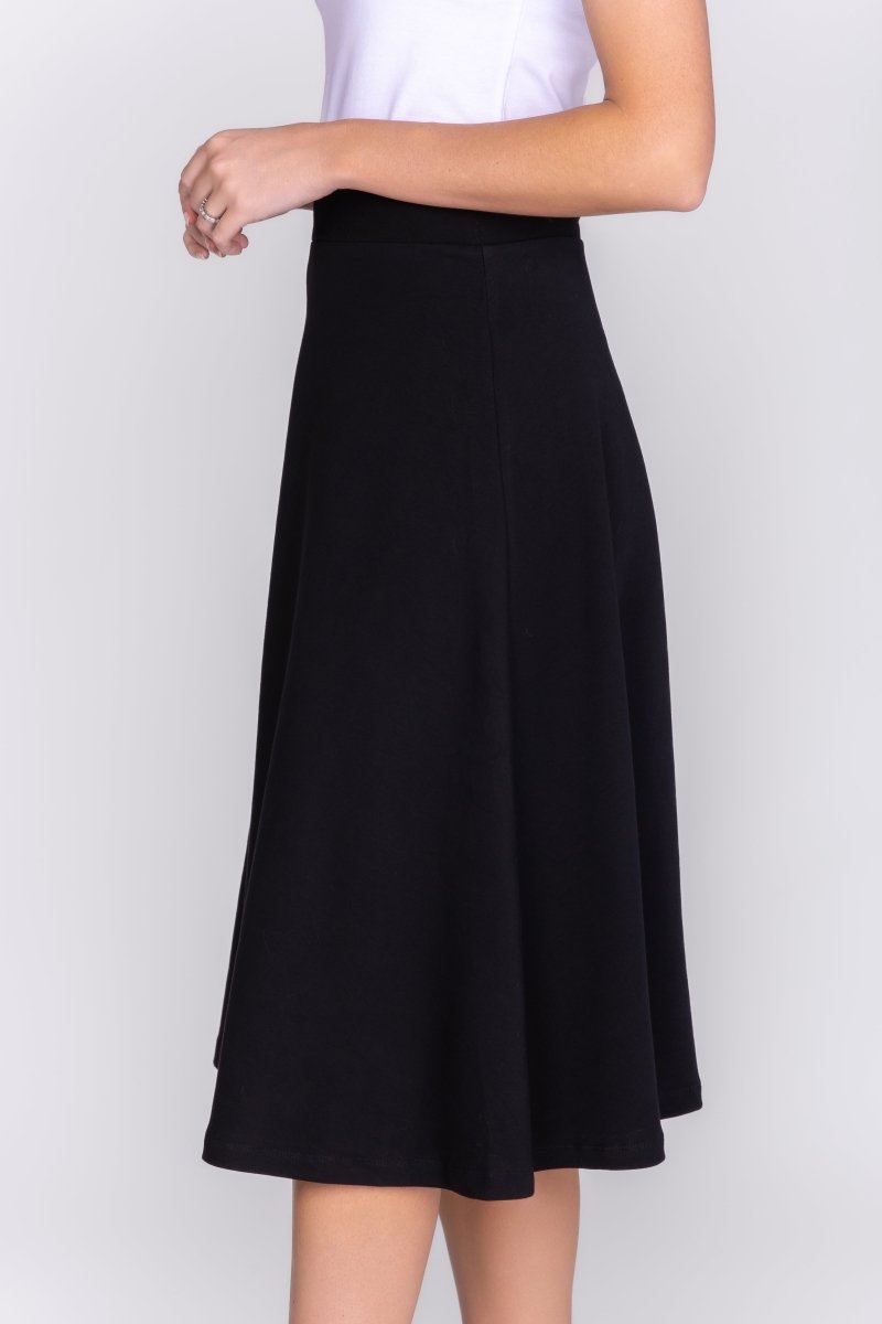 SUPREME SWING SKIRT 29" (BLACK) - Skirt - Yakira Bella