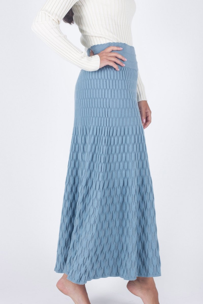 SUSAN SKIRT (BLUE) - Skirt - Yakira Bella