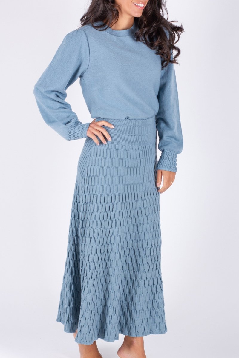 SUSAN SKIRT (BLUE) - Skirt - Yakira Bella