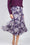 SYLVIE SKIRT (PURPLE FLOWER) - Skirt - Yakira Bella