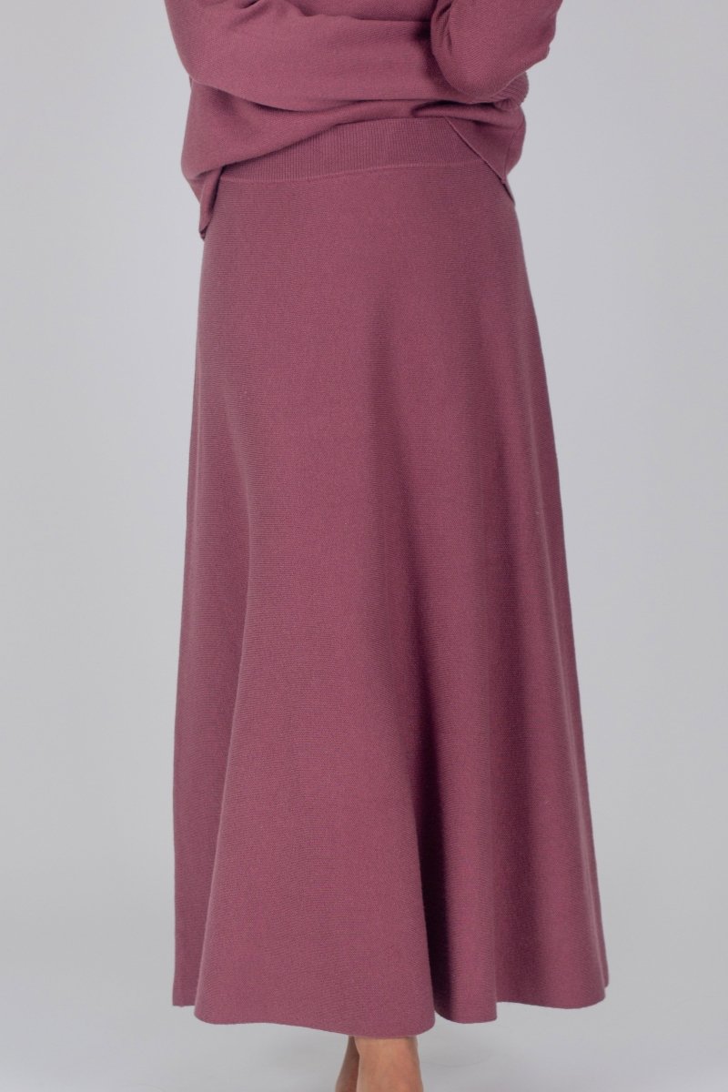 WILLOW SKIRT (PLUM) - Skirt - Yakira Bella