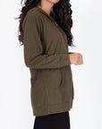 ZIP - UP CARDIGAN (OLIVE) - Top - Yakira Bella