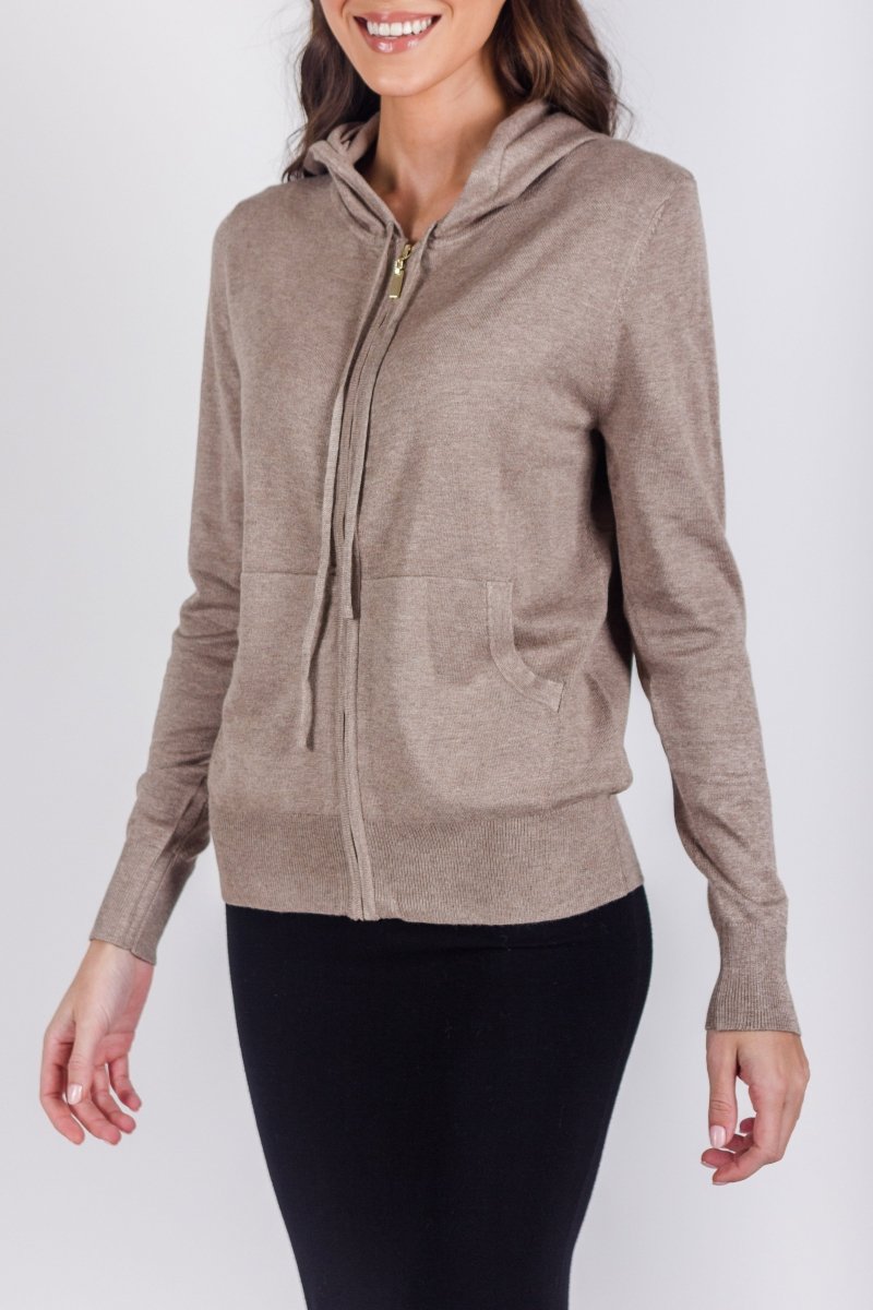 ZOE SWEATER (BEIGE) - Top - Yakira Bella